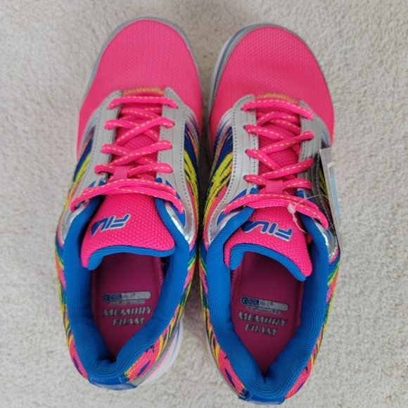 Fila Multi Color Women's Tempera Cool Max Memory Road Running Sneaker Sz 9.5 NEW - Picture 7 of 12